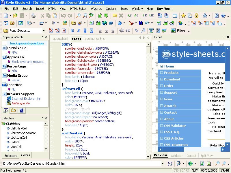 Style Studio Screenshot